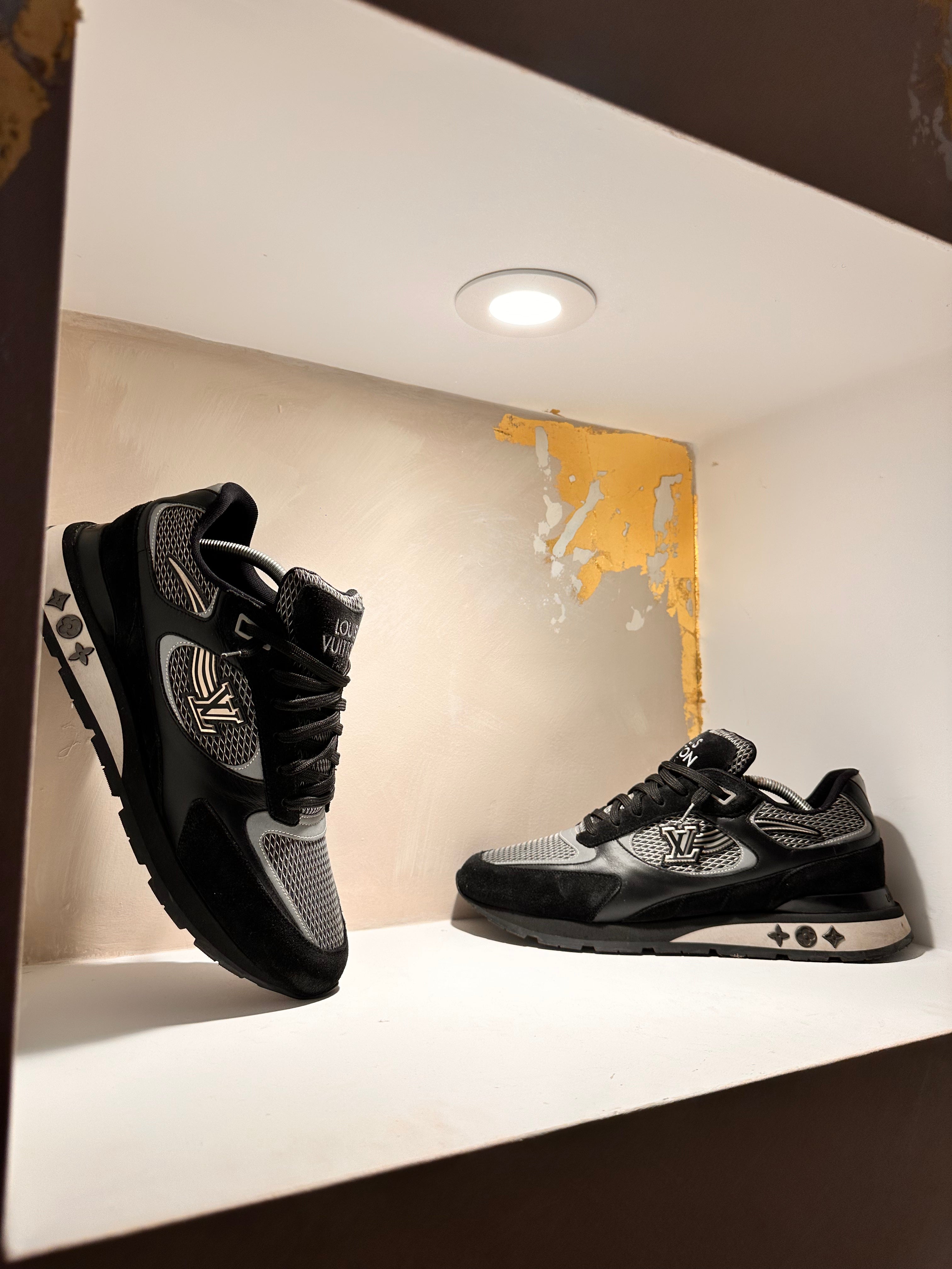 Black Louis Vuitton Run away