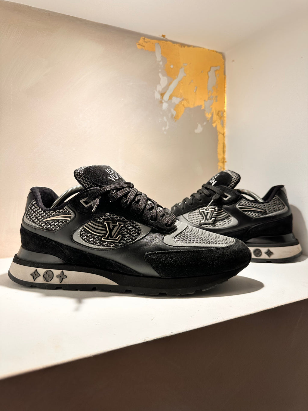 Black Louis Vuitton Run away